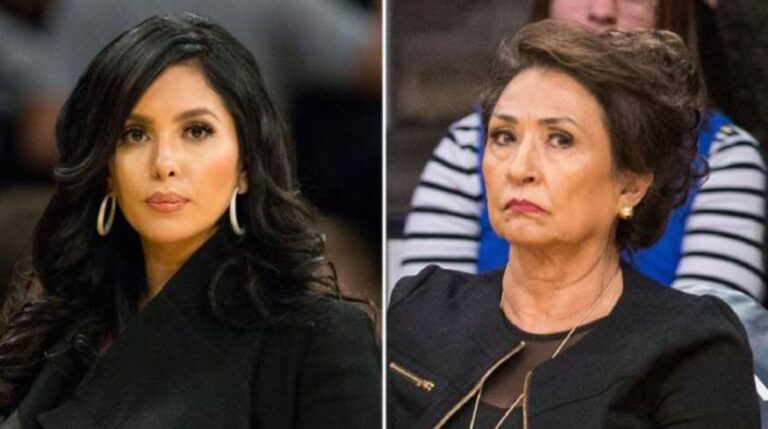 Vanessa Bryant and her mother Sofia Laine who sued her after Kobe Bryant's death.