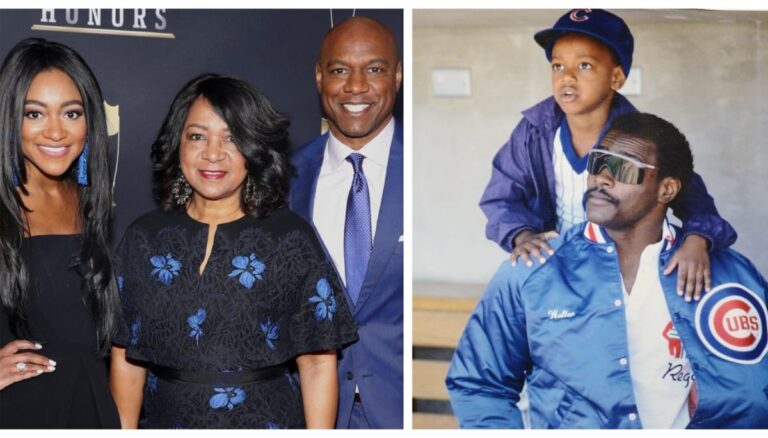 Walter Payton And His Wife Connie Payton With Whom He Had Two Kids Separated Eight Years Before His Demise