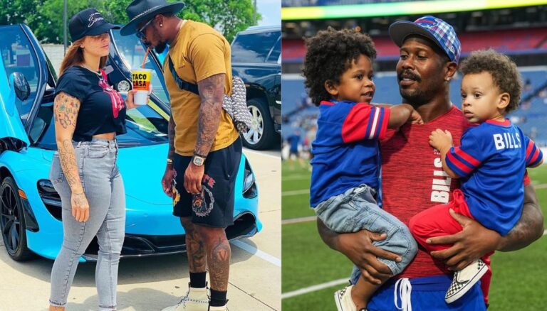 Von Miller shares two sons Valor and Victory with former girlfriend Megan