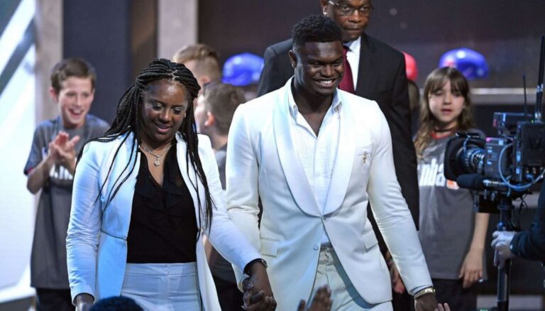 NBA star Zion Williamson is making his parents proud of his achievements