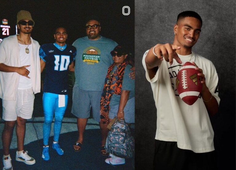 A Rising Quarterback Star Madden Iamaleava's Parents' Love, Resilience, And Samoan heritage Have Given Him The Tools To Succeed, Both As An Athlete And As A Person