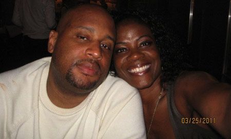 Sheryl Swoopes and Chris Unclesho
