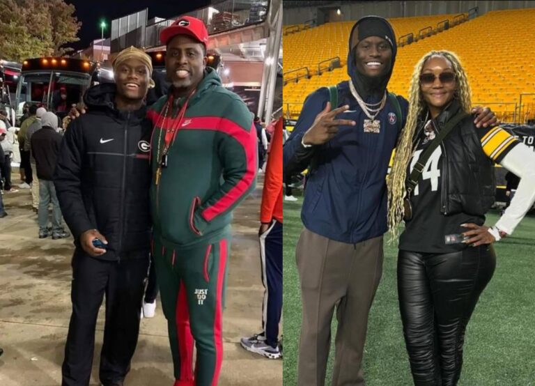 George Pickens parents