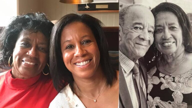 Lisa Salters credits her parents Glenn and Helen for being her constant supporters