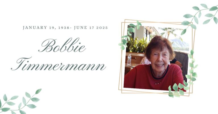 Bobbie Timmermann death