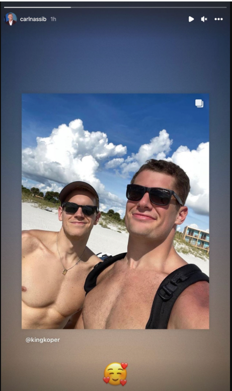 Carl Nassib and Soren Dahl