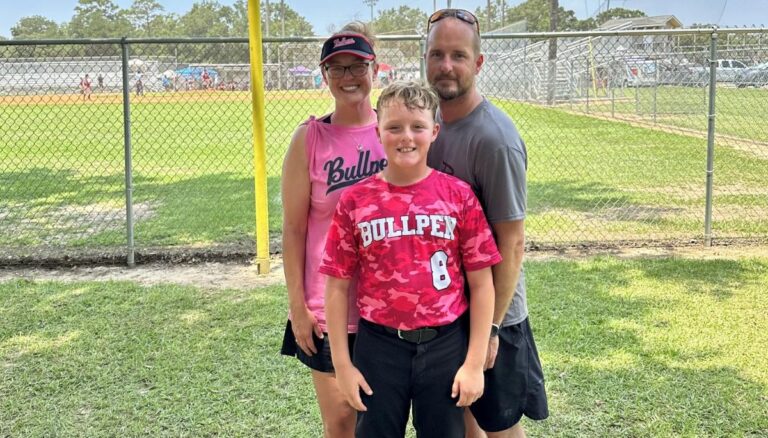 Dylan Dryden With His Parents