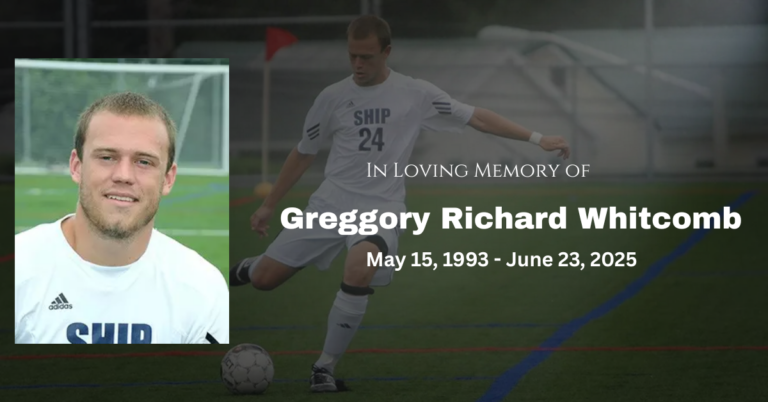 Greggory Richard Whitcomb Death