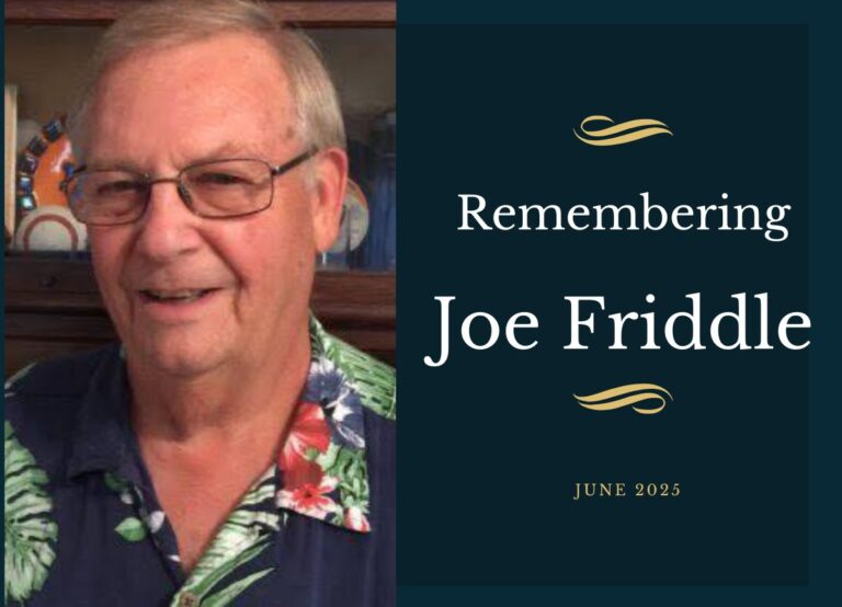 Joe Friddle Death