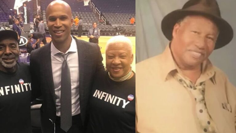 Richard Jefferson's parents late Richard Sr. and Meekness separated when he was young