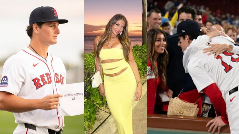 Roman Anthony's sister Lia Anthony grasped people's attention with her stunning looks during his MLB debut