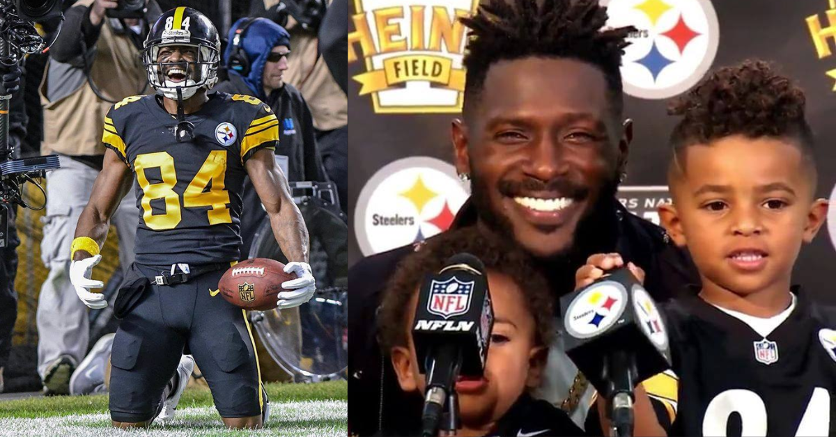 Former NFL Wide Receiver Antonio Brown Is A Proud Father Of Six