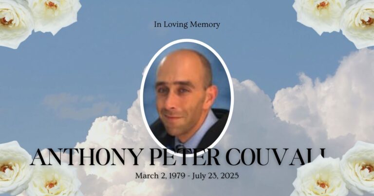 Anthony Peter Couvall death