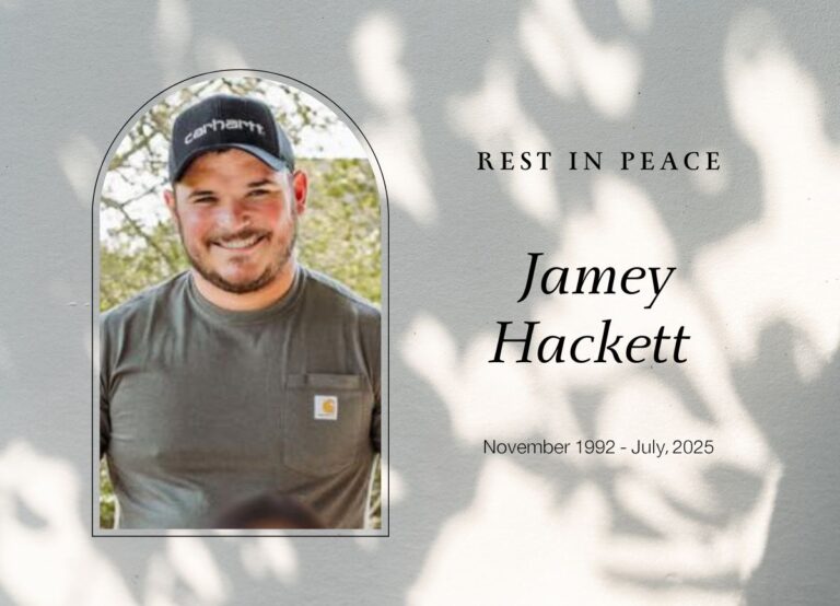 Jamey Hackett Death