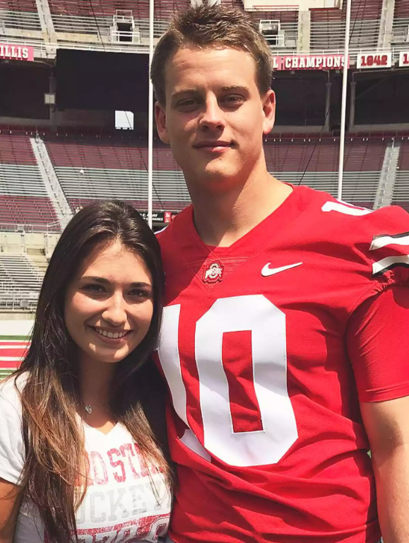 Joe Burrow Girlfriend olivia holzmacher