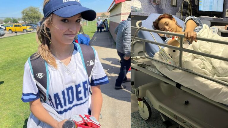 Kylie White stomach tumor