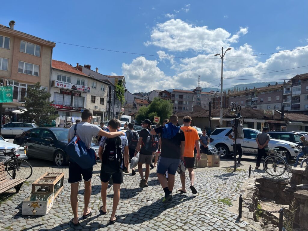 Over summer 2023, Hudson visited Kosovo, Eastern Europe, for a wrestling training camp.