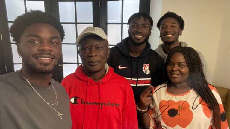 Patrick Agyemang parents, Patrick Sr. and Emelia
