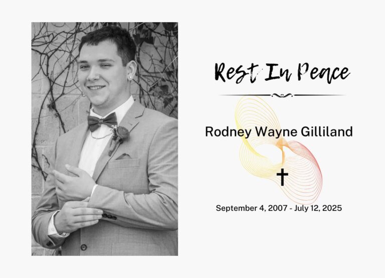 Rodney Gilliand Accident