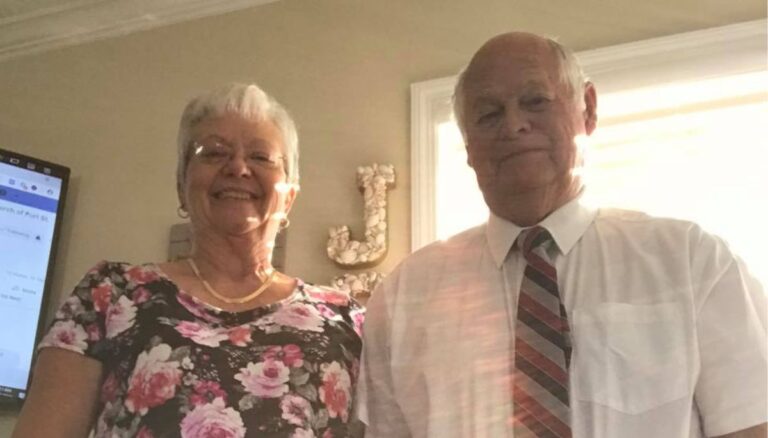 Skip Griffies With His Wife