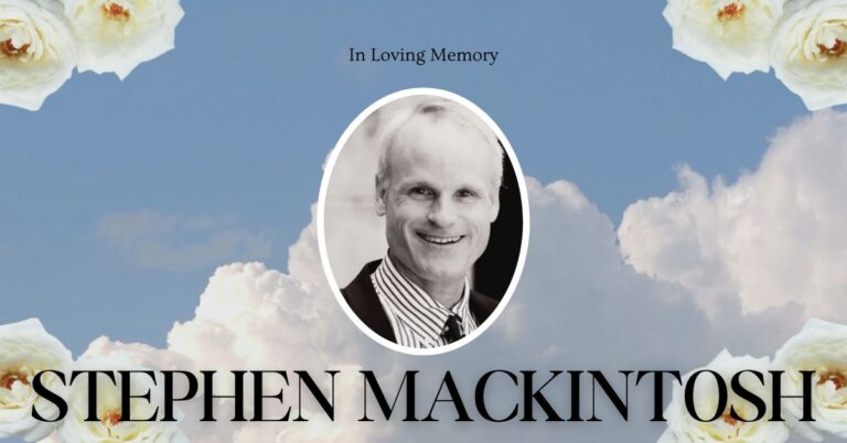 Stephen Mackintosh death