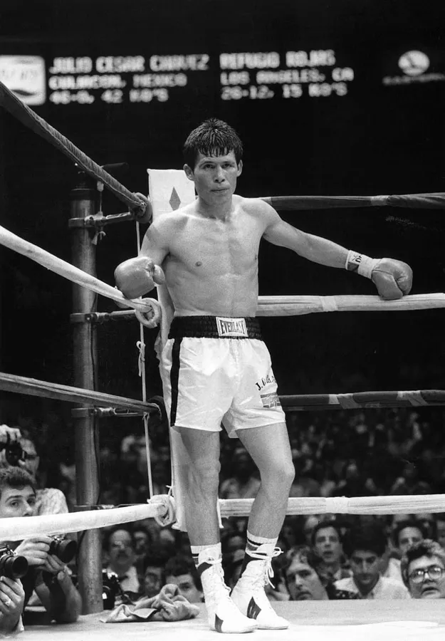 Young Julio Cesar Chavez