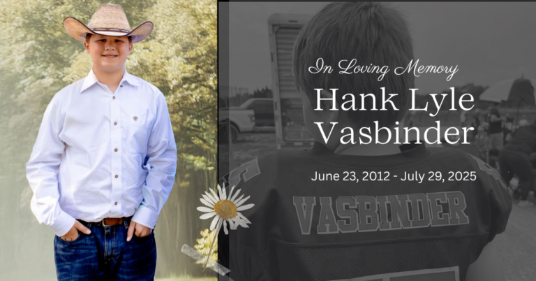 Hank Lyle Vasbinder Death