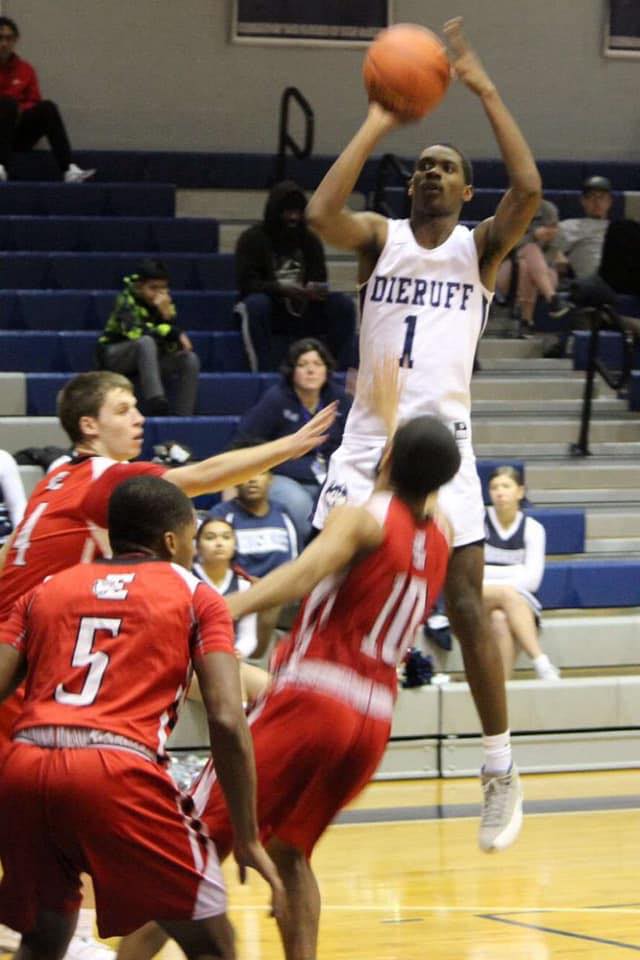Isaiah Taylor playing for the Dieruff Huskies Boys 