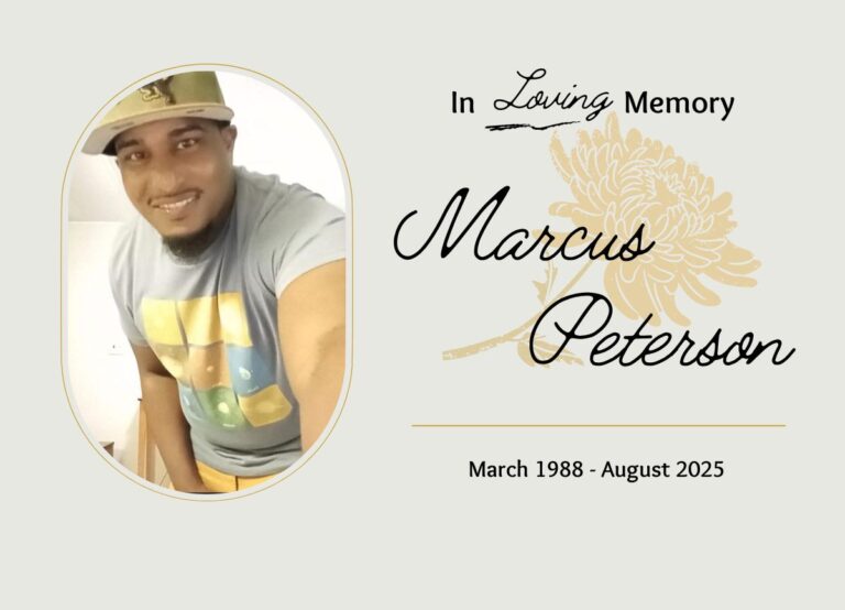 Marcus Peterson Death
