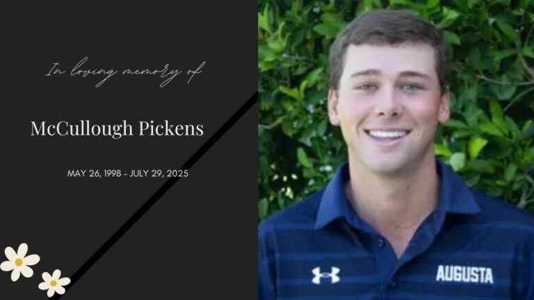 McCullough Pickens death