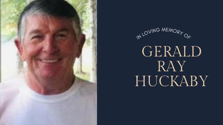 Gerald Ray Huckaby death