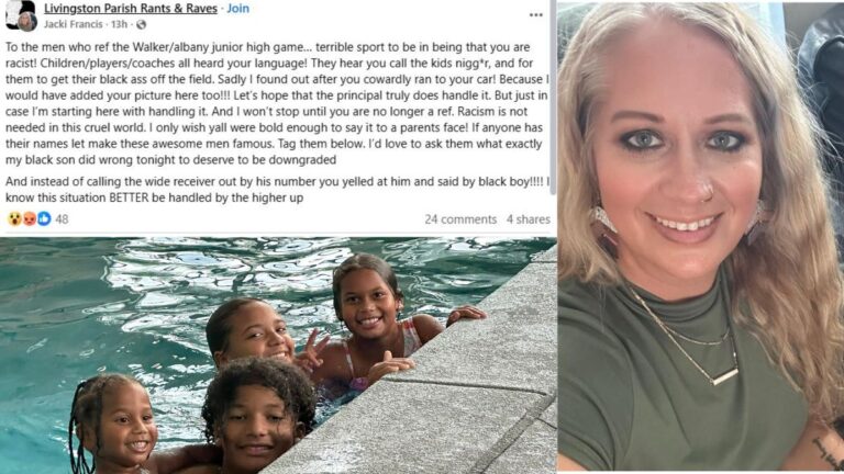 Livingston Parish referee racist slurs