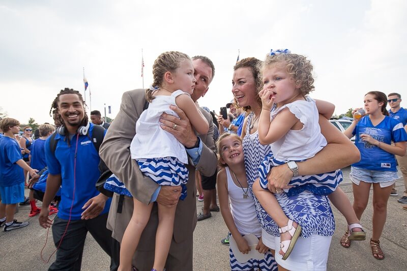 Jenny and Justin are parents to three daughters