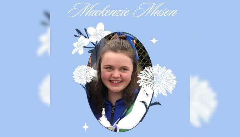 Mackenzie Mason passed away following an accident