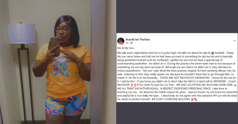 Mississippi son bullying