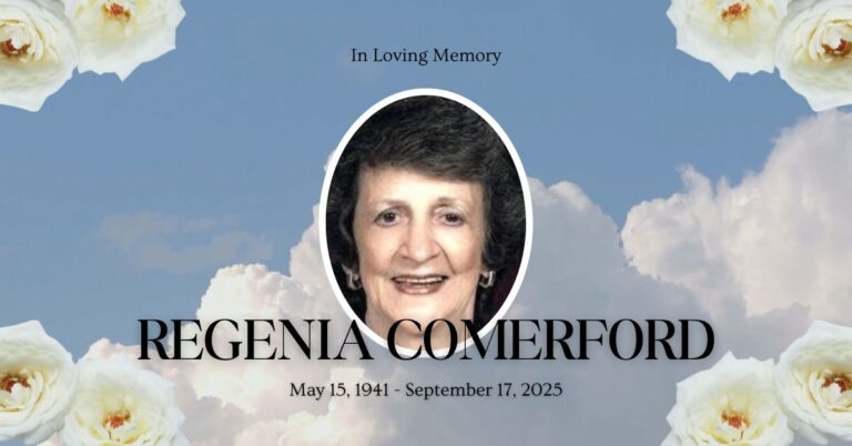 Regenia Comerford death