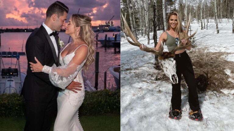 Toni Sunseri and his wife on their wedding day.