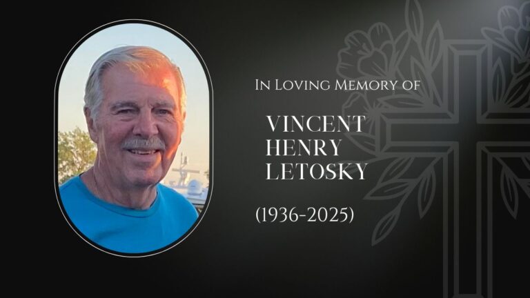 Vincent Henry Letosky death