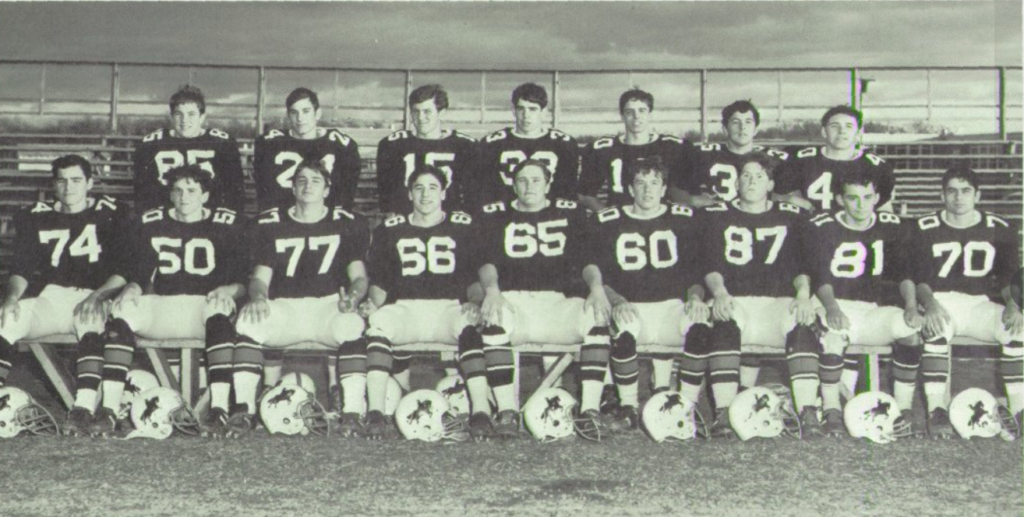 wally lafountain Winslow High School football team