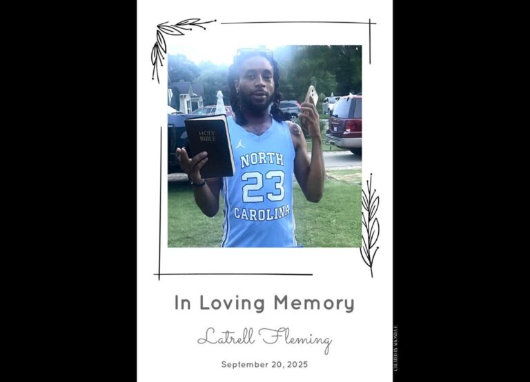 latrell fleming Death