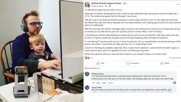 father of 6-year-old with autism