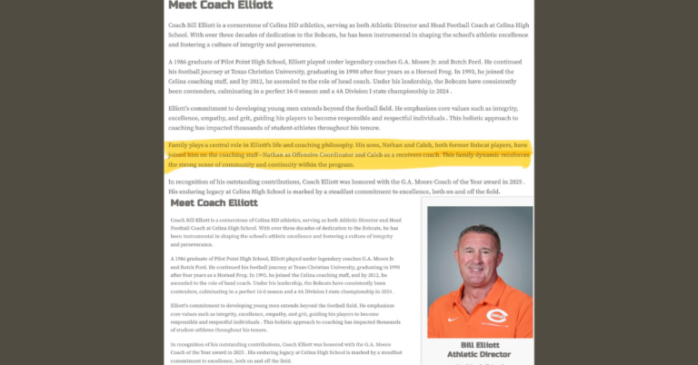 Bill Elliot Bio Removed