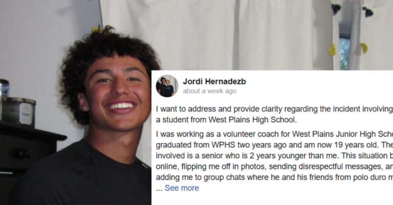 West Plains Volunteer Coach Slaps