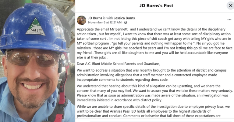 AC Blunt MS Coach Disrespect