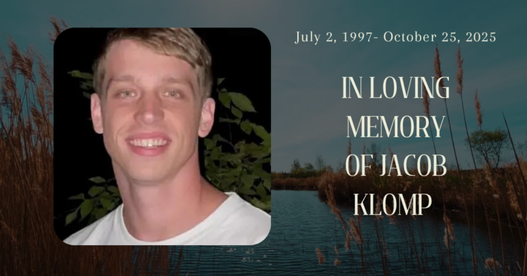 Jacob Klomp Death
