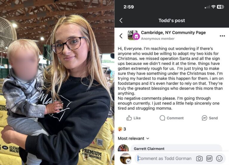 Former NY Basketball Player Karina Caputo Seeks Adoption for Her Two Kids This Christmas While Struggling on Food Stamps