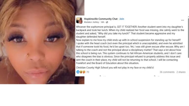 Christian County High School head coach student suspension