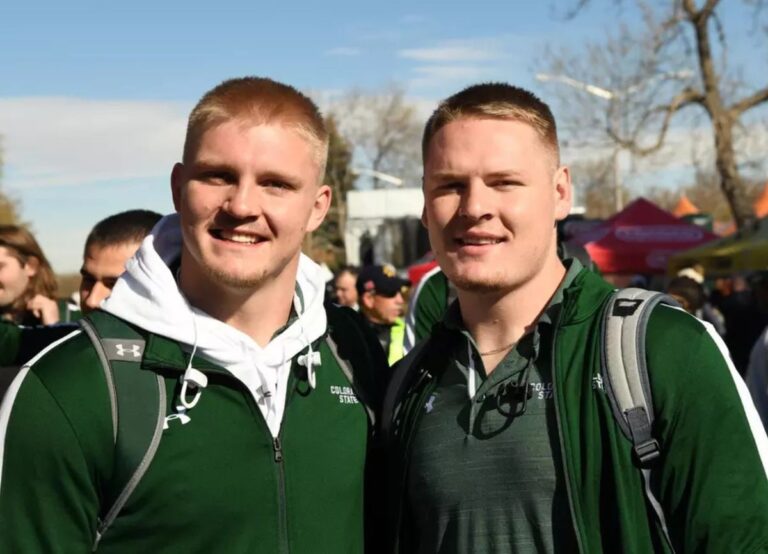 NFL Tight End, Trey McBride’s Older Brother Toby McBride, Fort Morgan High Star, Colorado State Defensive End, and Proud Supporter of the Cardinals’ Record-Setting Tight End