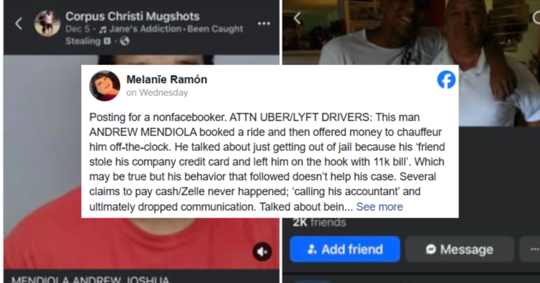 Andrew Mendiola Fails To Pay