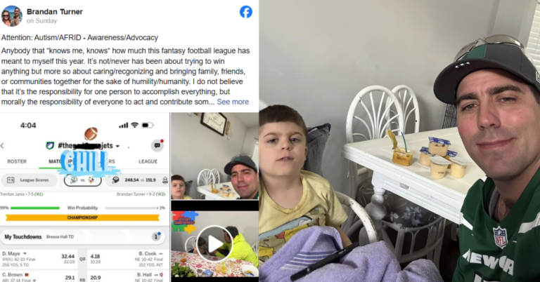 Father Balances 3,000 Work Hours